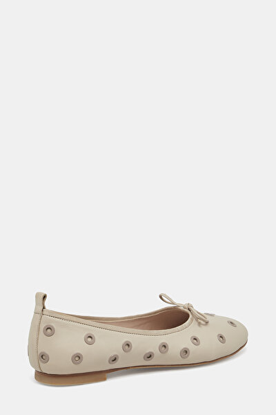 ECRU FLAT SHOES 3