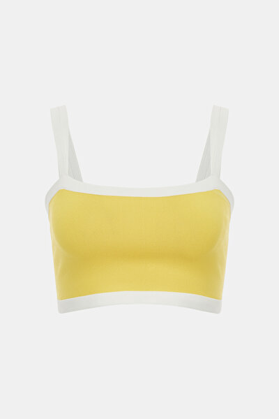 ECRU SQUARE BUSTIER 4