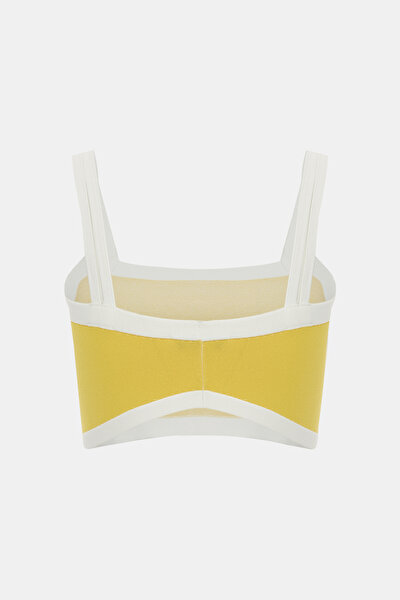 ECRU SQUARE BUSTIER 5