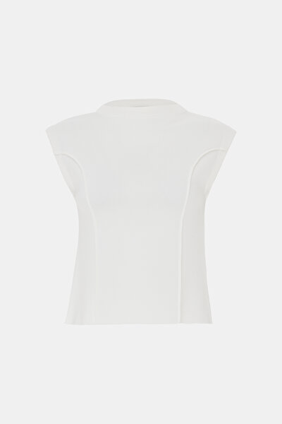 WHITE BOAT NECK JERSEY 4