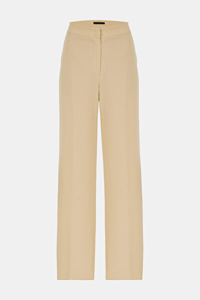 LIGHT YELLOW STRAIGHT CUT TROUSERS 4