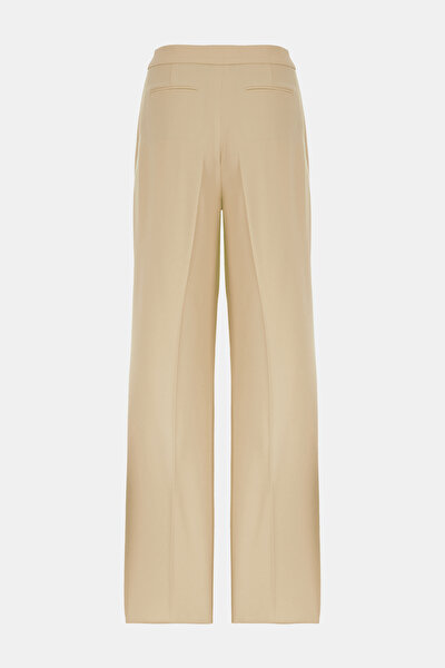 LIGHT YELLOW STRAIGHT CUT TROUSERS 5