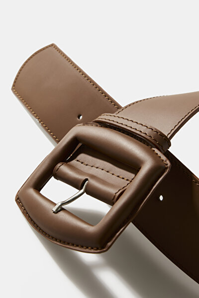 TAN LEATHER BELT 3