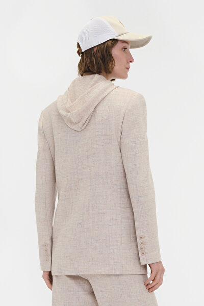 MULTICOLOR SURPLICE NECKLINE (CROSS-OVER NECKLINE) JACKET 3