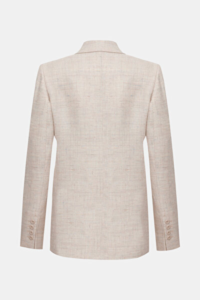 MULTICOLOR SURPLICE NECKLINE (CROSS-OVER NECKLINE) JACKET 5