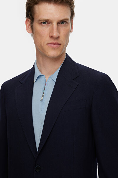 NAVY BLUE WOOL SUIT 4