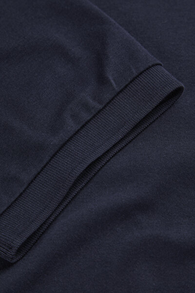 NAVY BLUE SHORT SLEEVE TSHIRT 4