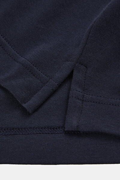 NAVY BLUE SHORT SLEEVE TSHIRT 5
