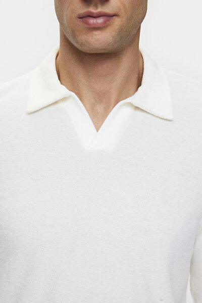 ECRU LONG SLEEVE TSHIRT 4