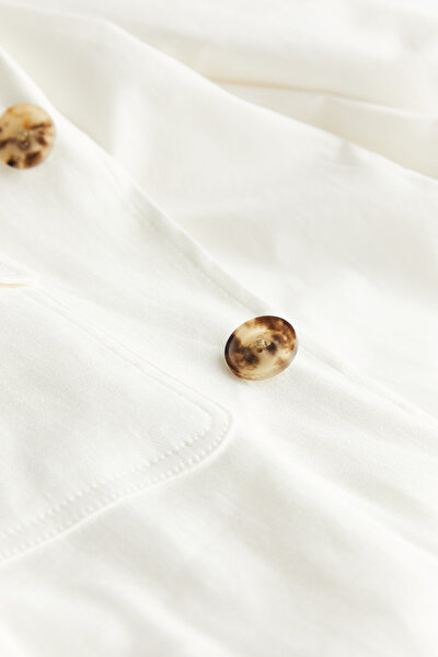 ECRU LINEN VISCOSE COAT 10