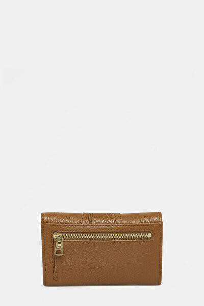 TAN LEATHER WALLET 3