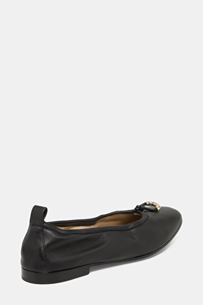 BLACK FLAT SHOES 3