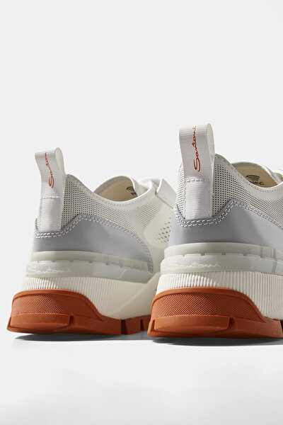 WHITE LEATHER SHOES 4
