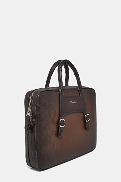 BROWN LEATHER BAG 3
