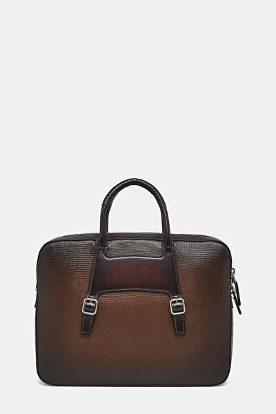 BROWN LEATHER BAG 4