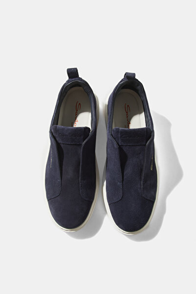 INDIGO SUEDE SHOE 4
