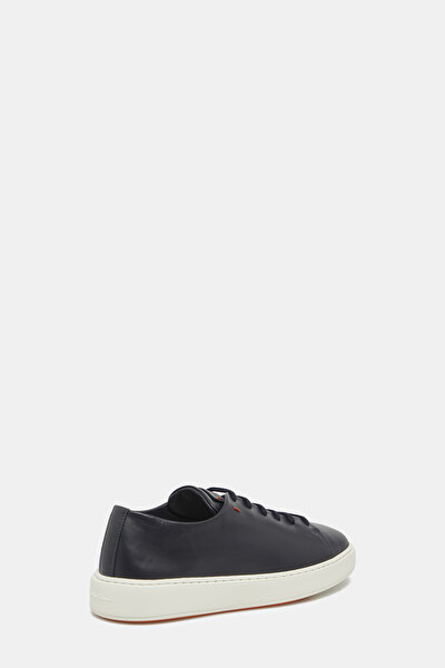 NAVY BLUE LEATHER SHOE 3