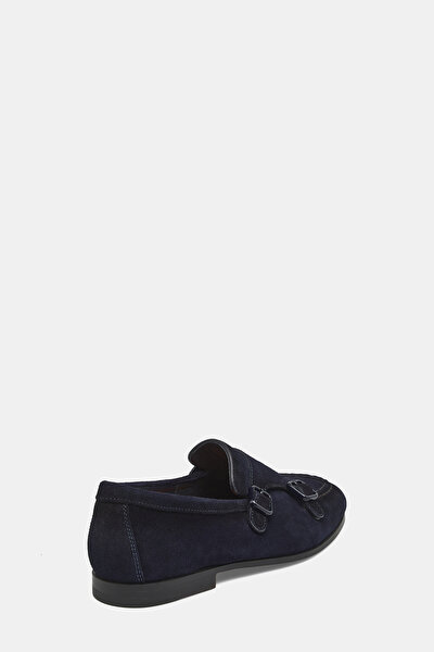 NAVY BLUE SUEDE SHOE 3