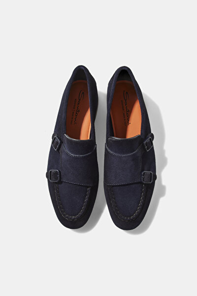 NAVY BLUE SUEDE SHOE 4