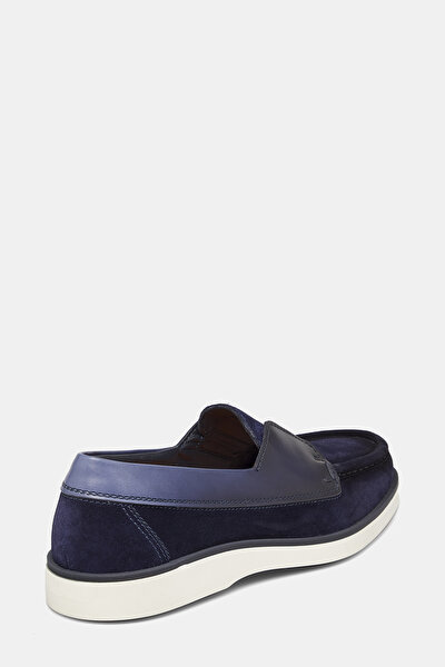 NAVY BLUE SUEDE SHOES 3