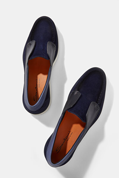 NAVY BLUE SUEDE SHOES 5