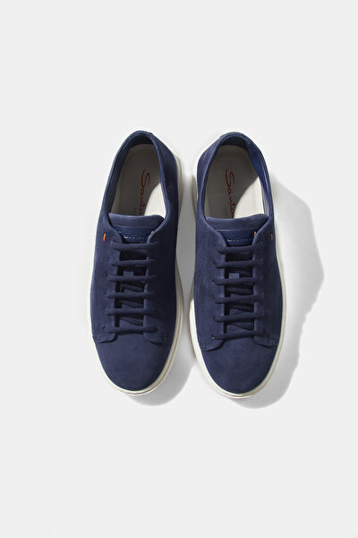 INDIGO SUEDE SHOE 4