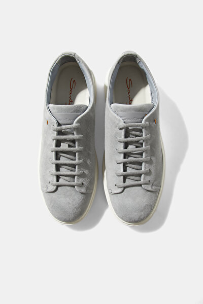 LIGHT BLUE SUEDE SHOE 4