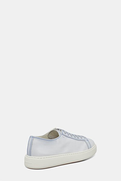 LIGHT BLUE LEATHER SHOE 3