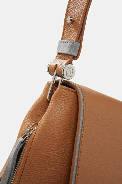 SILVER LEATHER BAG 5