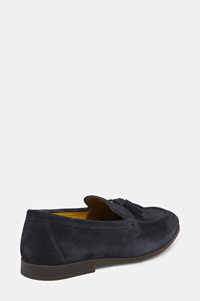 NAVY BLUE SUEDE SHOE 3