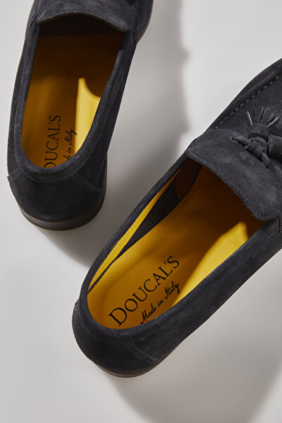 NAVY BLUE SUEDE SHOE 5