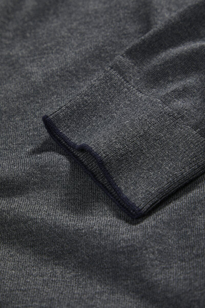 ANTHRACITE TRICOT CARDIGAN 3