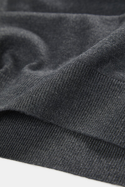 ANTHRACITE TRICOT CARDIGAN 4