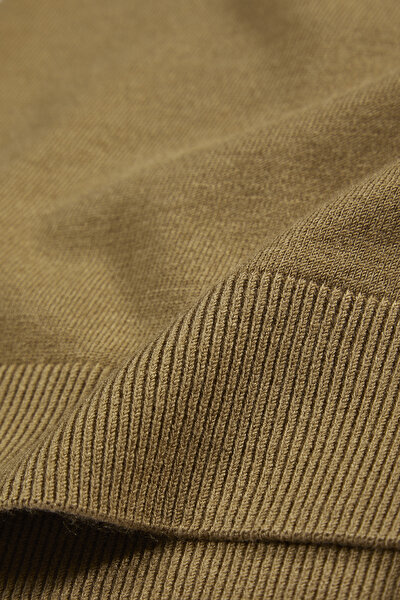 CAMEL TRICOT CARDIGAN 4