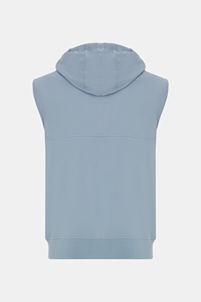 LIGHT BLUE HOODIE SWEATSHIRT 5