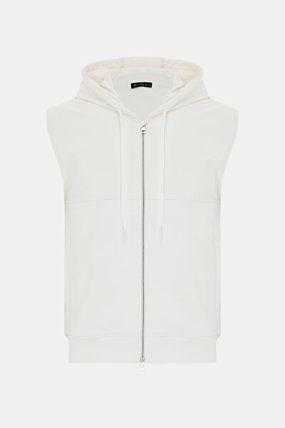 ECRU HOODIE SWEATSHIRT 4
