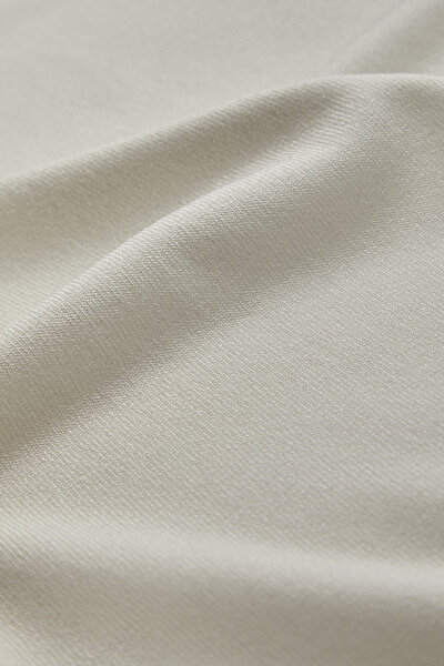 ECRU BASIC / ROUND NECKLINE TRICOT JERSEY 5