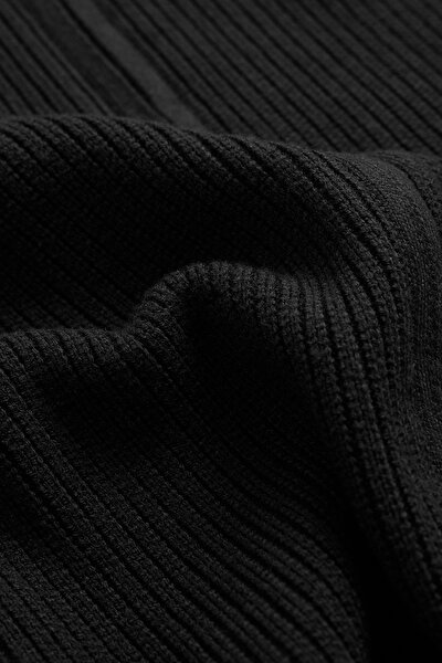 BLACK TRICOT CARDIGAN 5
