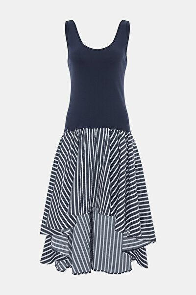 WHITE SLEEVELESS DRESS 4