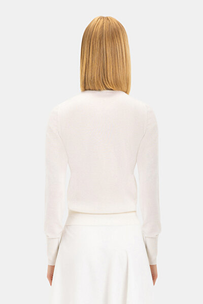WHİTE TRICOT JERSEY 3