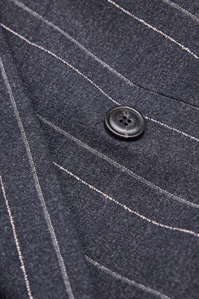 ECRU SURPLICE NECKLINE (CROSS-OVER NECKLINE) JACKET 8
