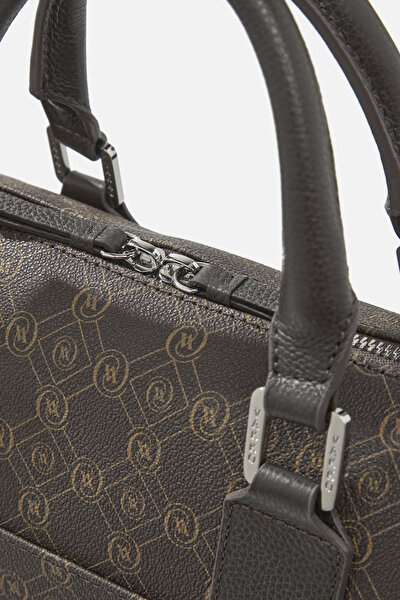 BEIGE MONOGRAM BAG 5