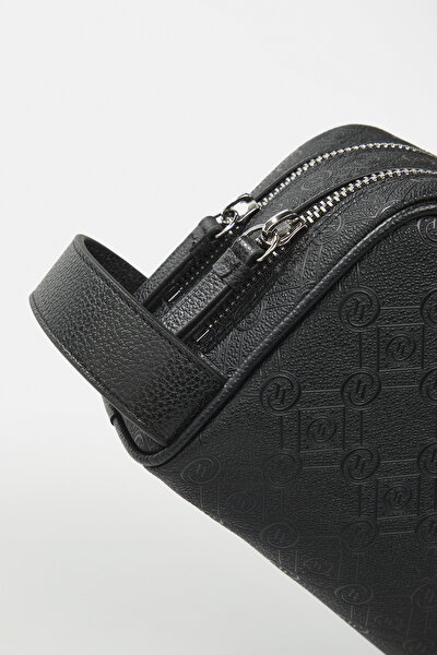 BLACK MONOGRAM BAG 4