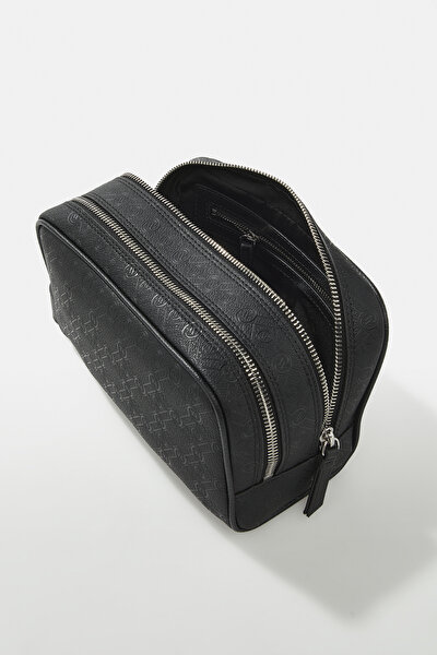 BLACK MONOGRAM BAG 5