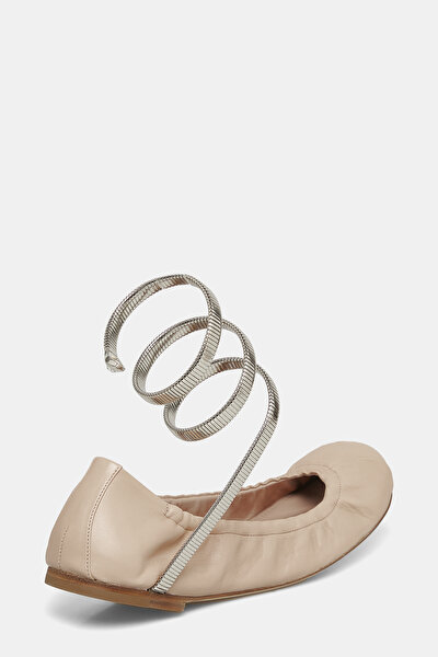 BEIGE FLAT SHOES 3