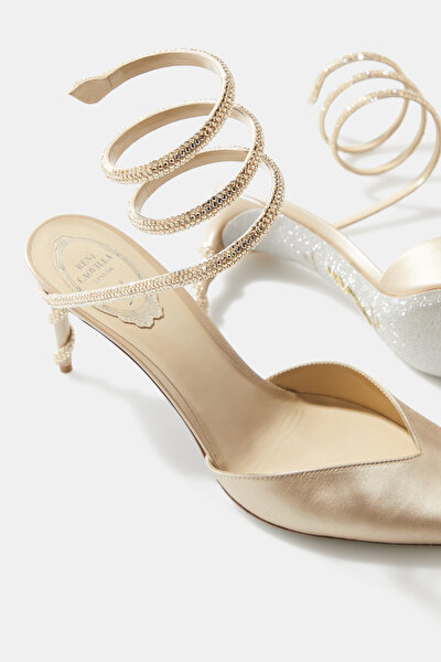 BEIGE LEATHER SHOE 5