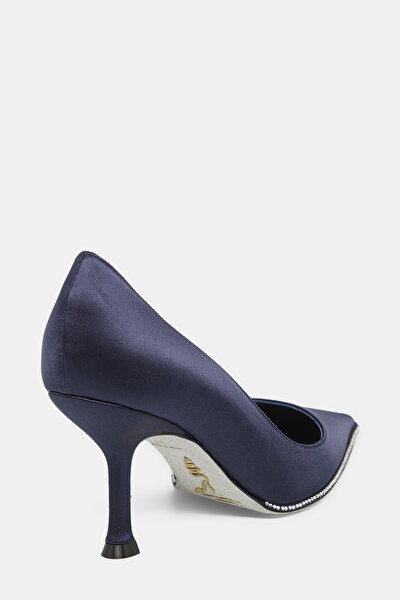 NAVY BLUE LEATHER SHOE 3