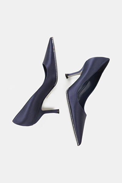 NAVY BLUE LEATHER SHOE 4