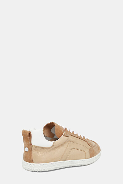 WHITE LEATHER SNEAKER KADIN 3