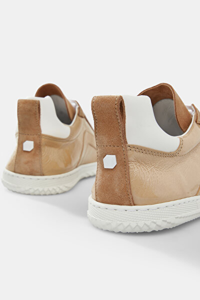 WHITE LEATHER SNEAKER KADIN 4